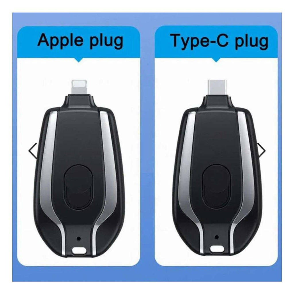 2-in-1 Portable Charging Cable Keychain
