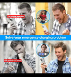 2-in-1 Portable Charging Cable Keychain