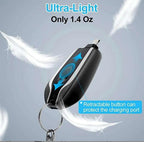 2-in-1 Portable Charging Cable Keychain