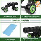 Ab Roller Wheel – Full Body Core Trainer