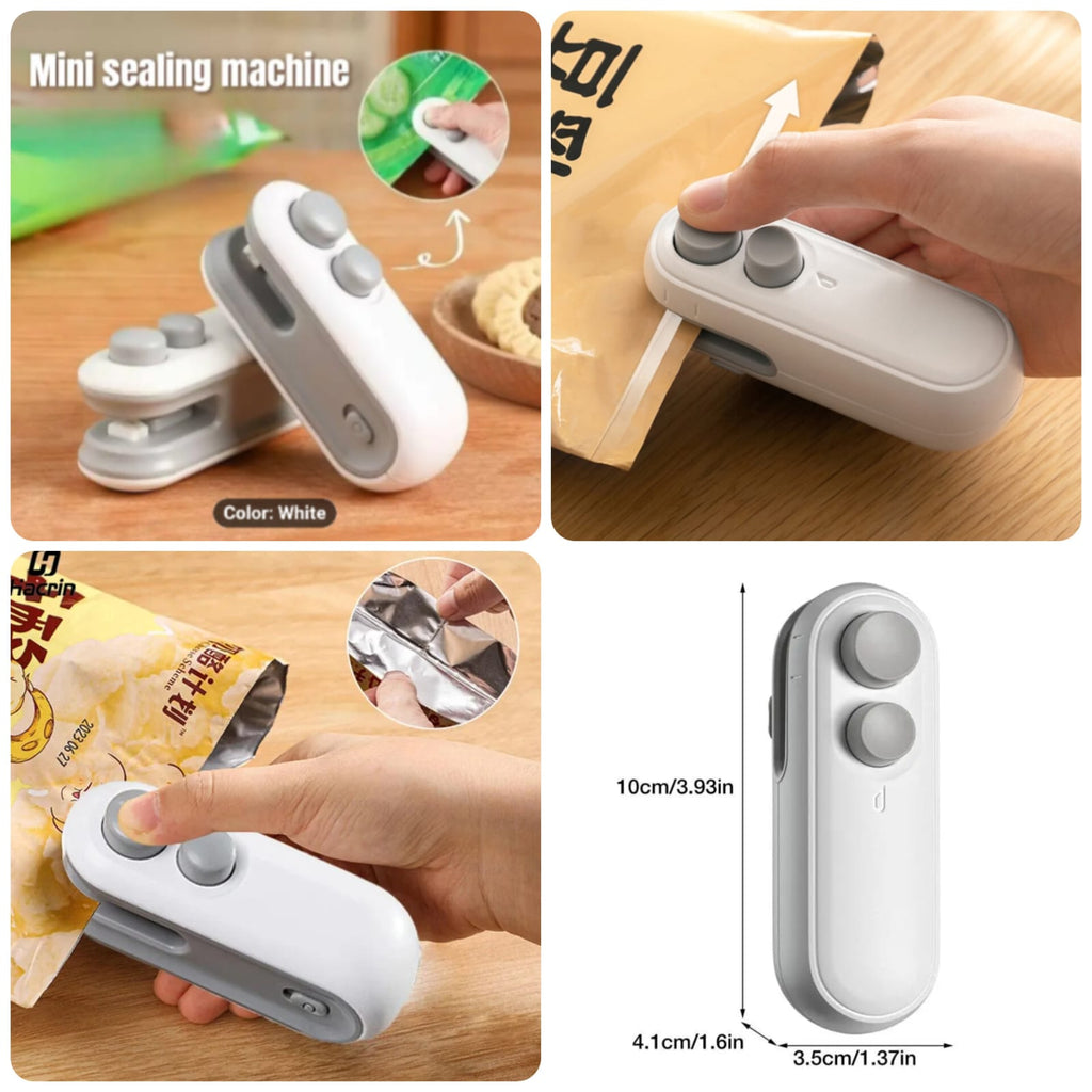 USB Rechargeable Mini Bag Sealer &amp; Cutter
