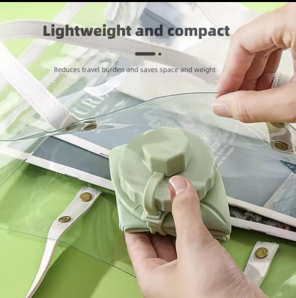 Collapsible Silicone Water Bottle
