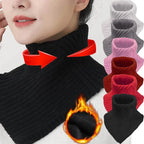 Stay Warm & Stylish This Winter ❄️ Luxury Cashmere Knitted Turtleneck Scarf for Women